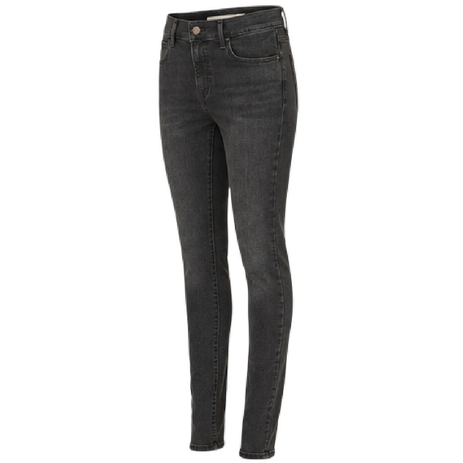 Black - Side - Levis Womens-Ladies Distant Galaxy Super Skinny Jeans