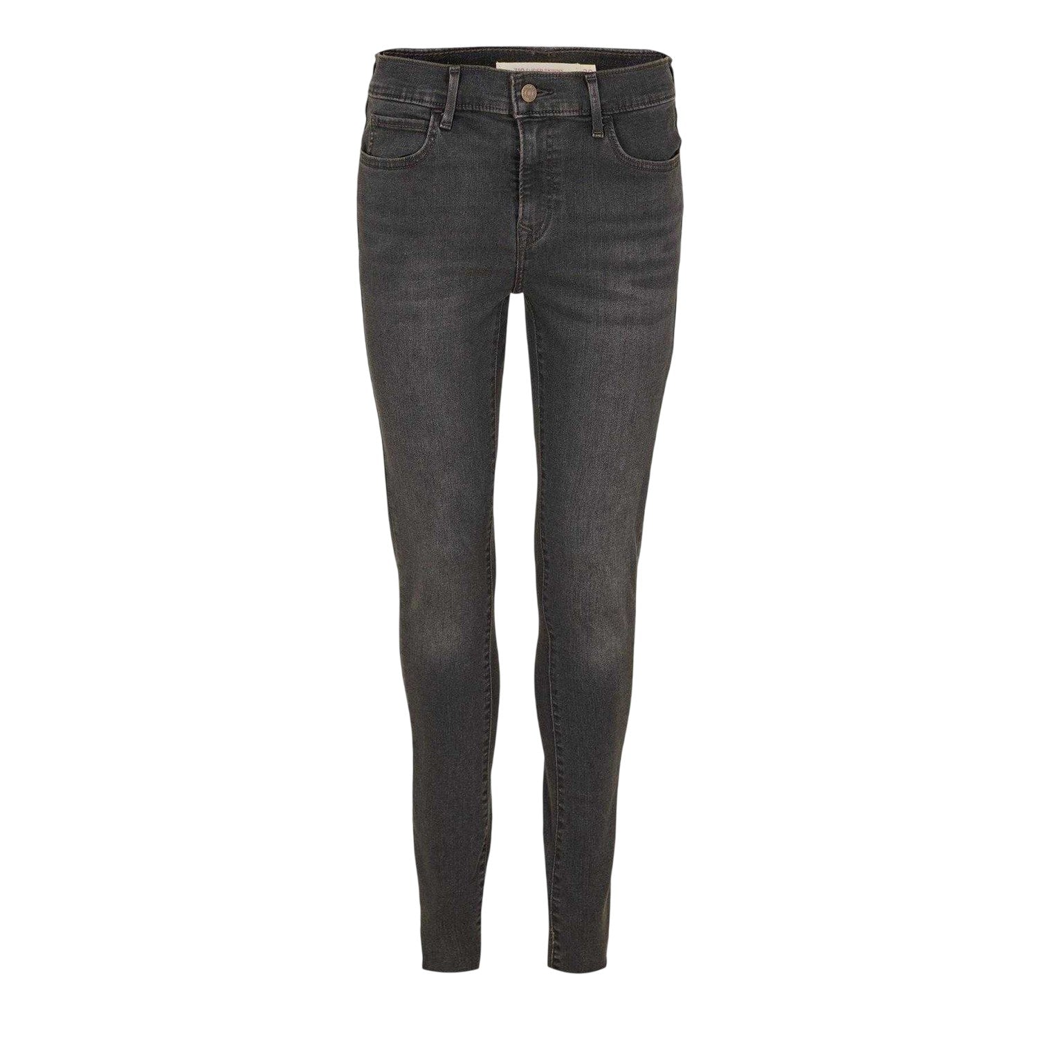 Black - Front - Levis Womens-Ladies Distant Galaxy Super Skinny Jeans