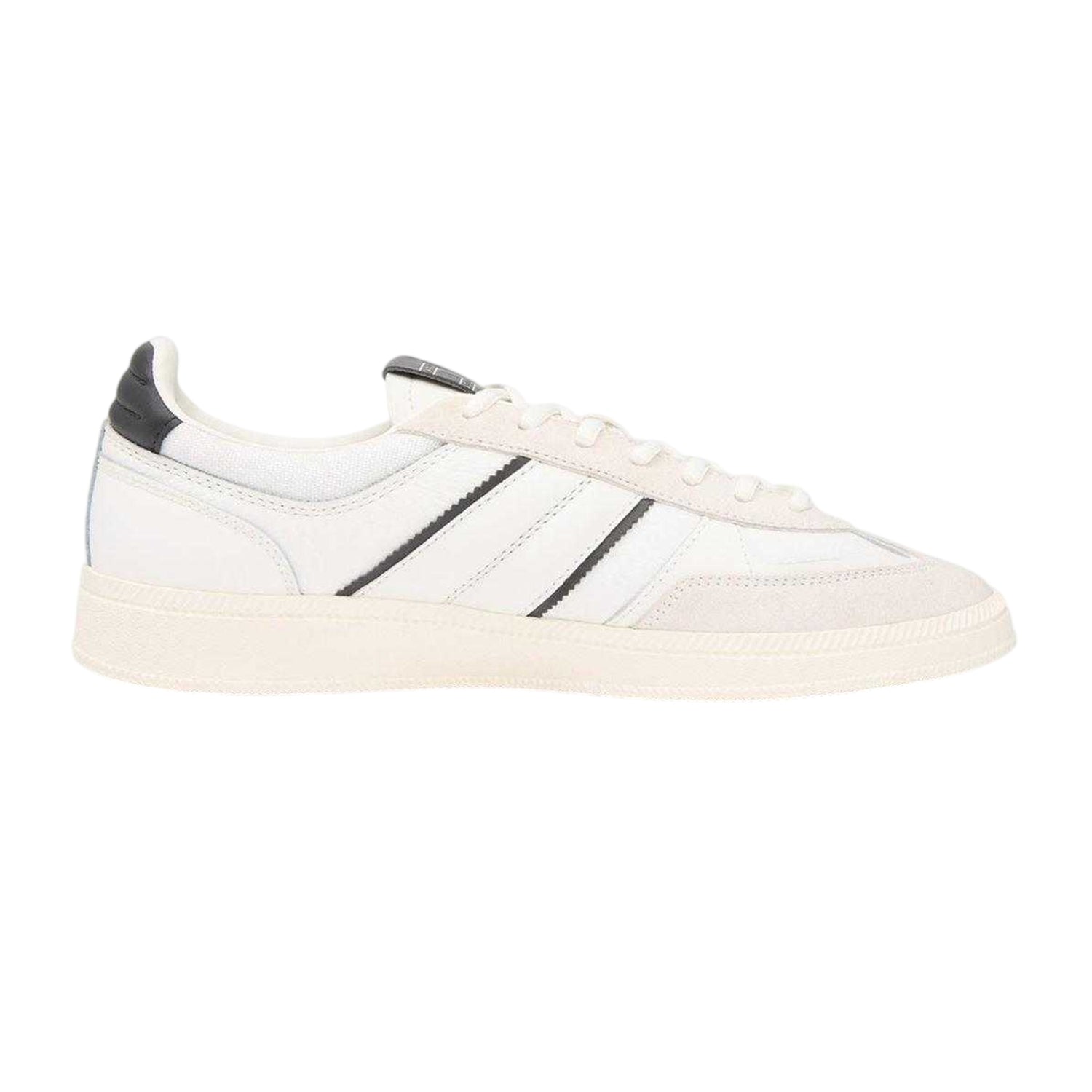 Black-White - Front - Tommy Jeans Mens Greenwich Leather Trainers