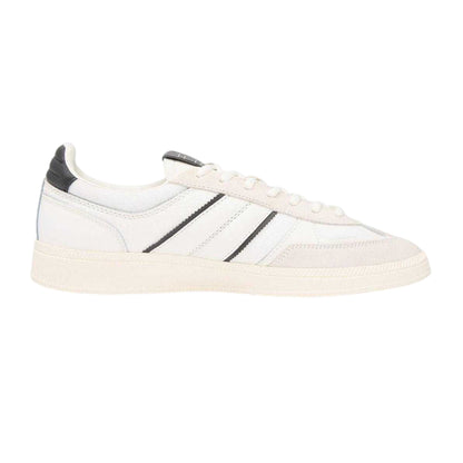 Black-White - Front - Tommy Jeans Mens Greenwich Leather Trainers