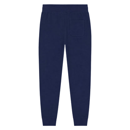 Dark Blue - Back - Hugo Boss Mens Laze Slim Joggers