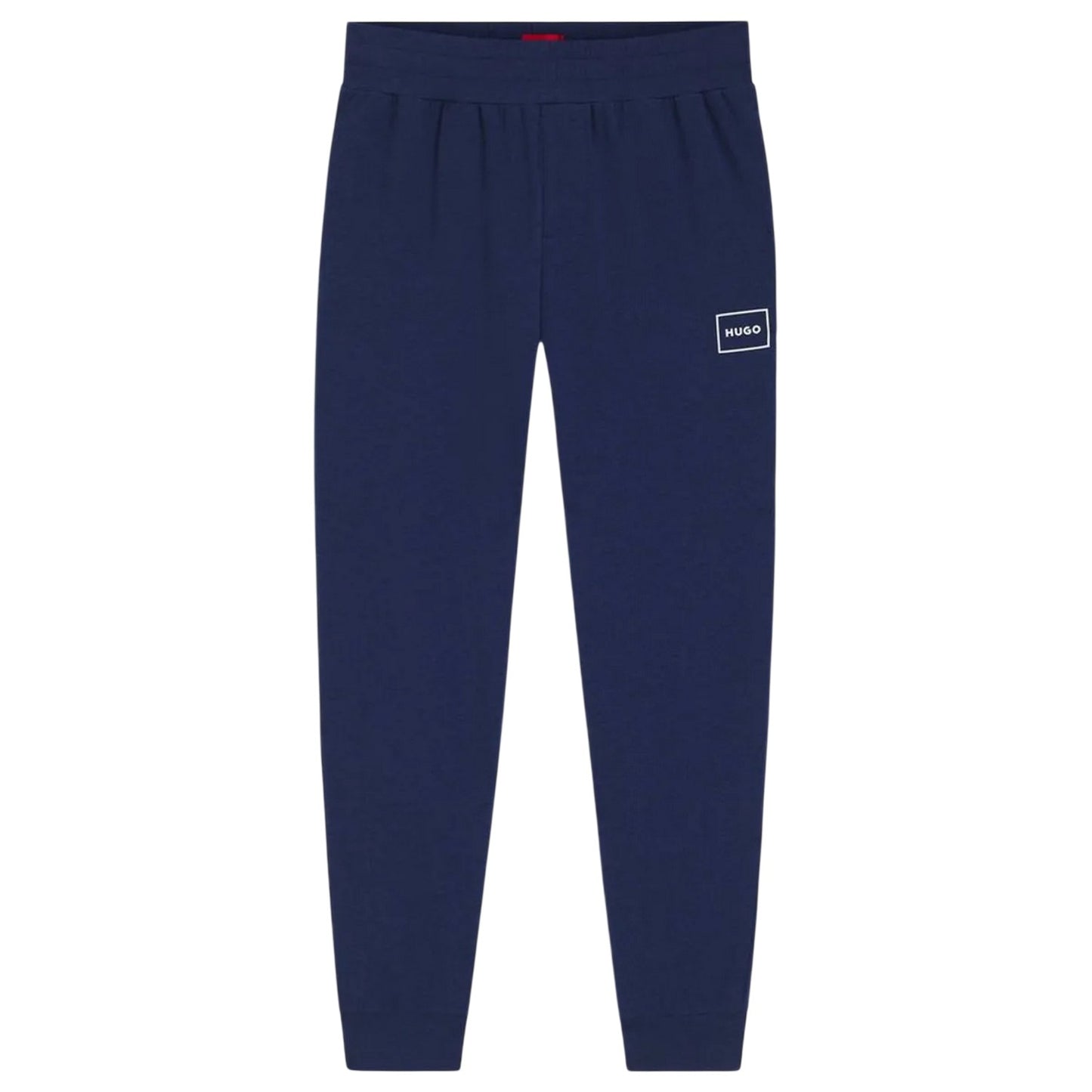 Dark Blue - Front - Hugo Boss Mens Laze Slim Joggers