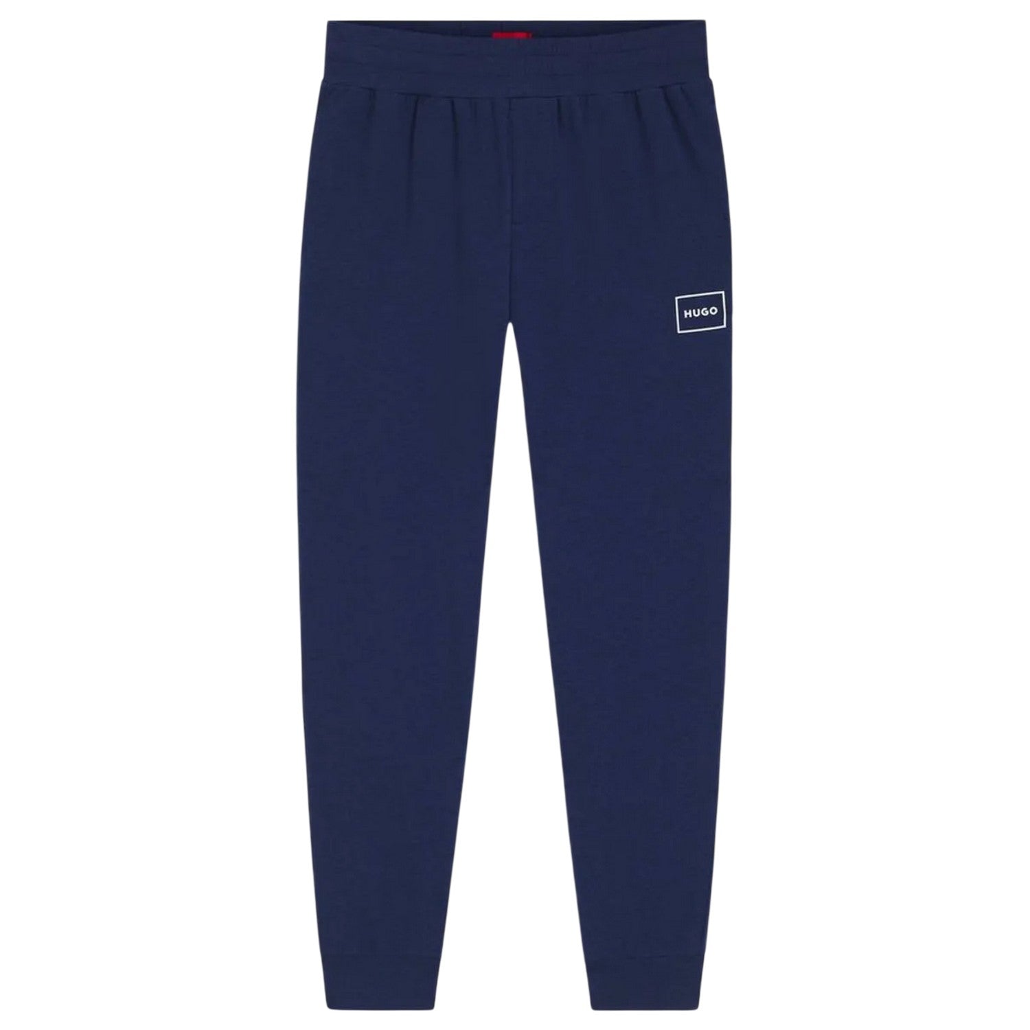 Dark Blue - Front - Hugo Boss Mens Laze Slim Joggers