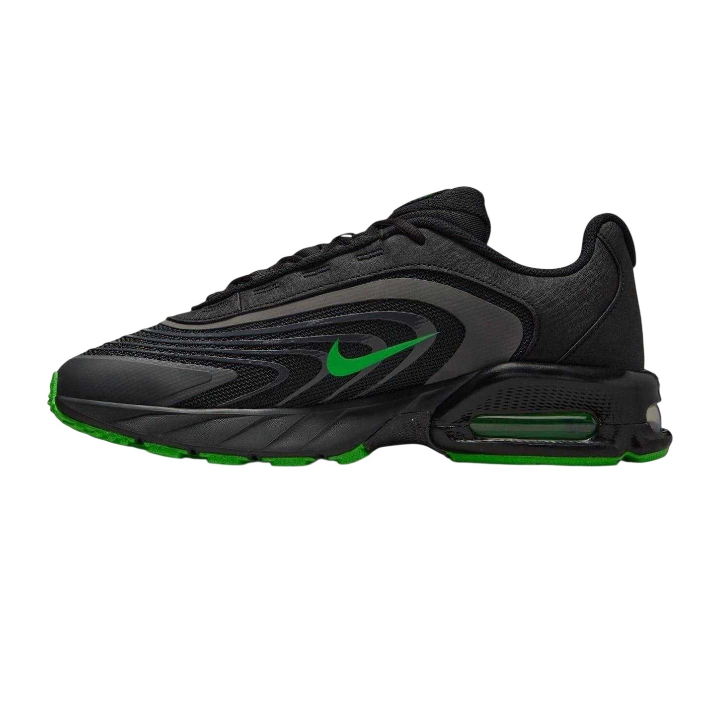 Grey-Green - Side - Nike Mens Air Max Fire Lace Up Shoes