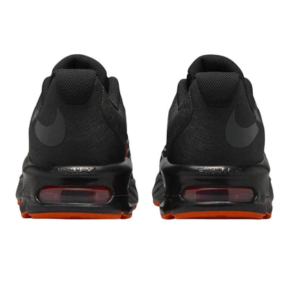 Grey-Orange-Red - Back - Nike Mens Air Max Fire Lace Up Shoes