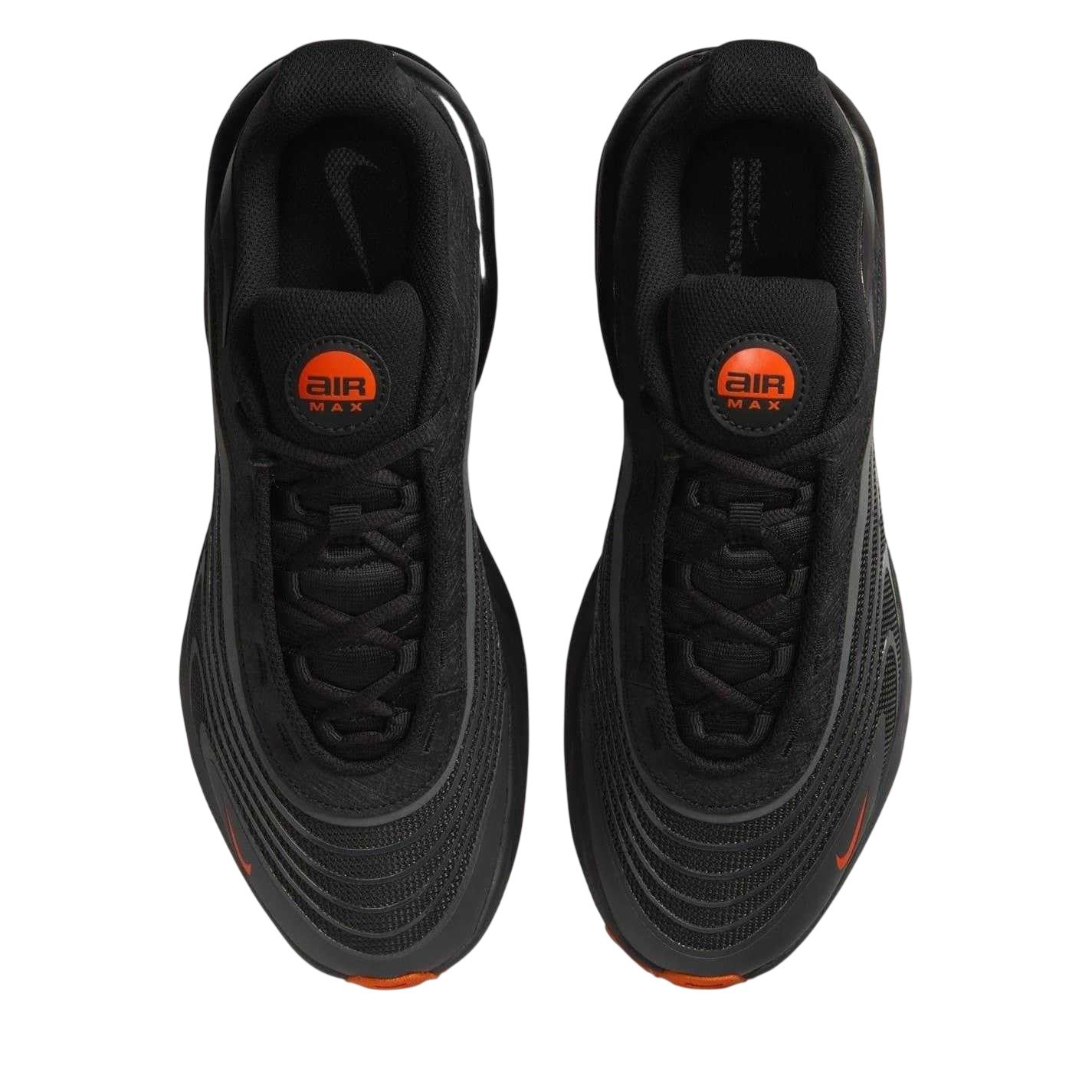 Grey-Orange-Red - Lifestyle - Nike Mens Air Max Fire Lace Up Shoes