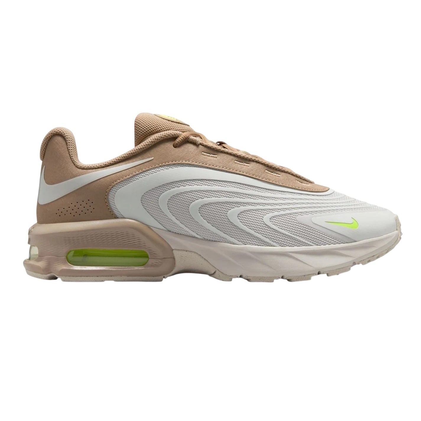 Bone-Volt - Front - Nike Mens Air Max Fire Lace Up Shoes