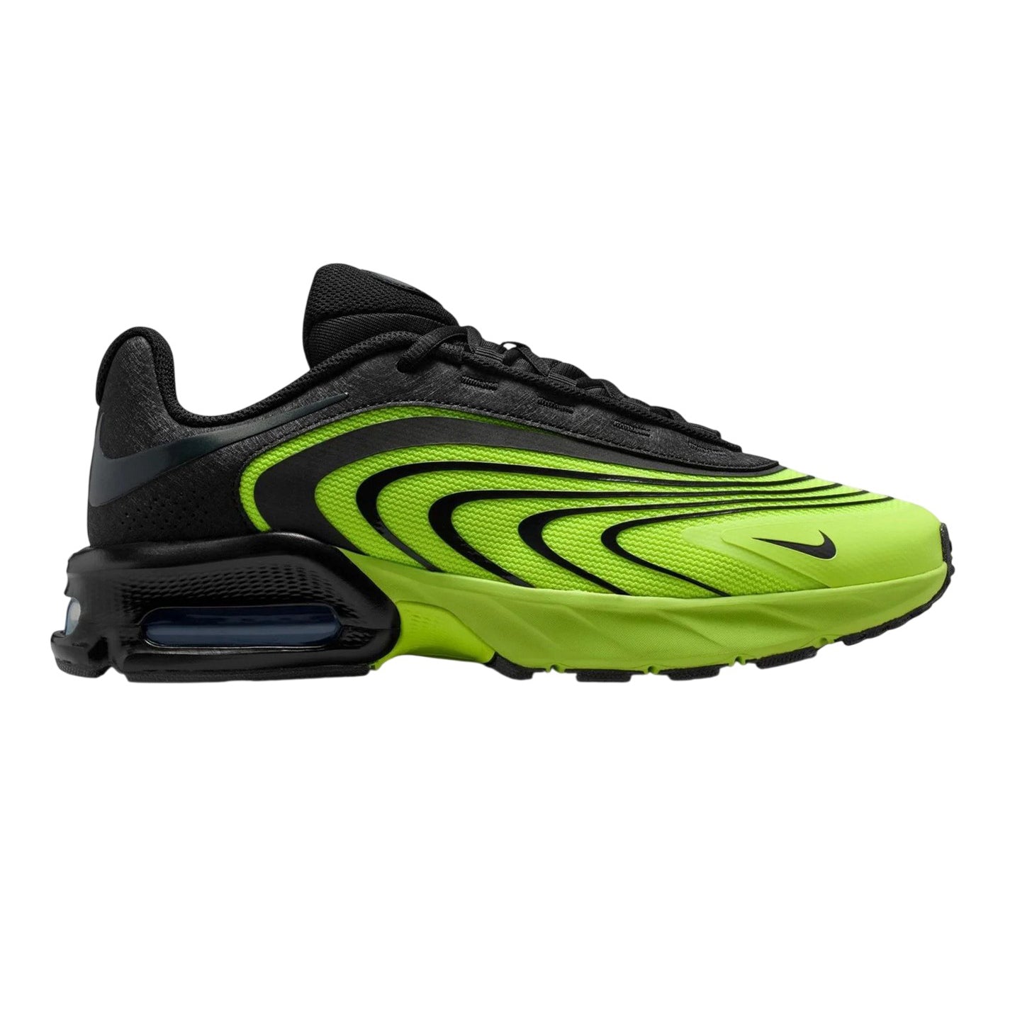 Volt-Black - Front - Nike Mens Air Max Fire Lace Up Shoes