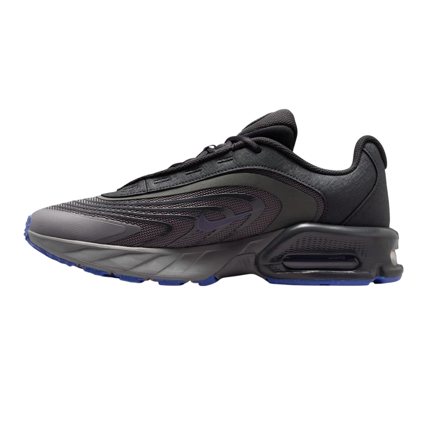 Blue - Side - Nike Mens Air Max Fire Lace Up Shoes
