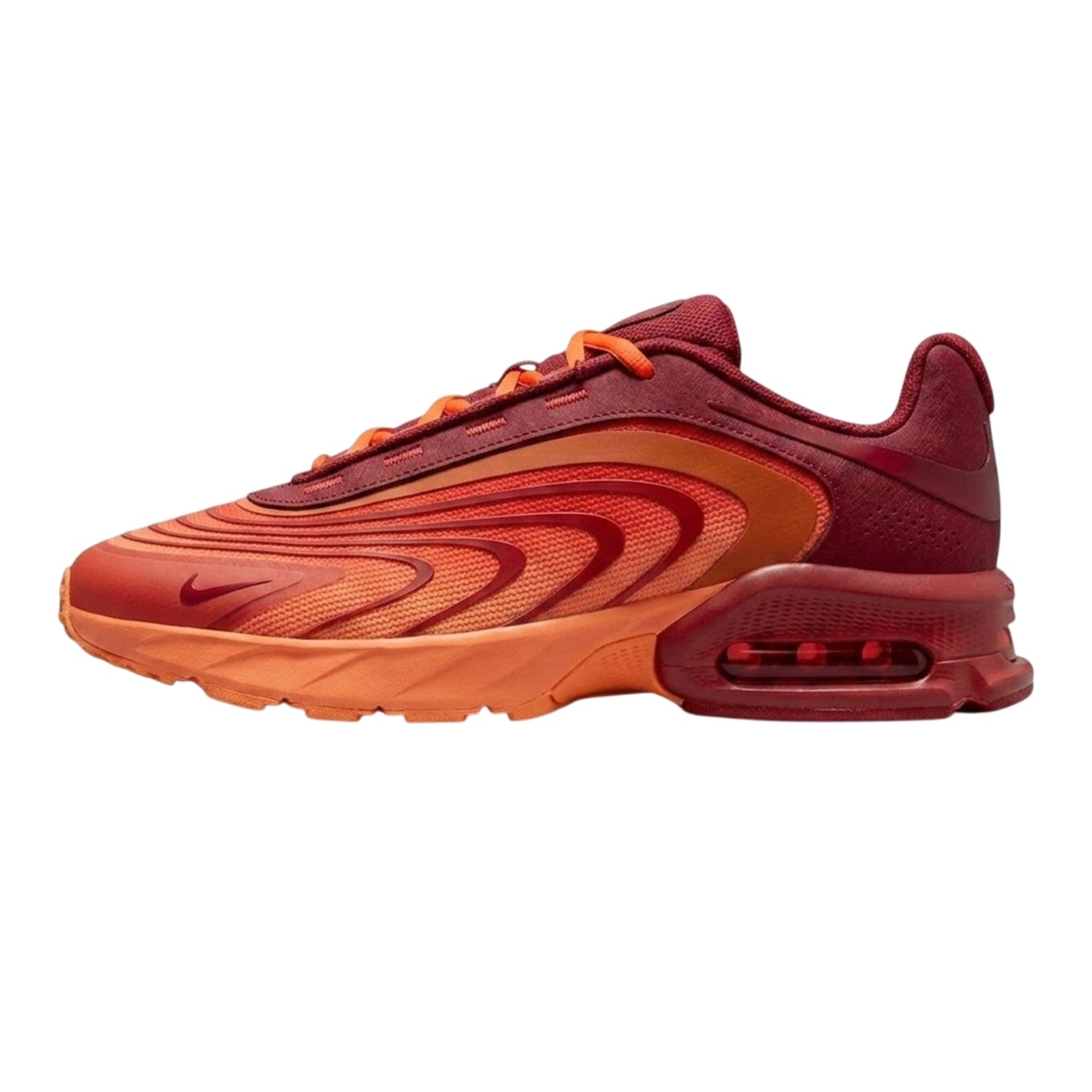 Red-Orange - Back - Nike Mens Air Max Fire Lace Up Shoes
