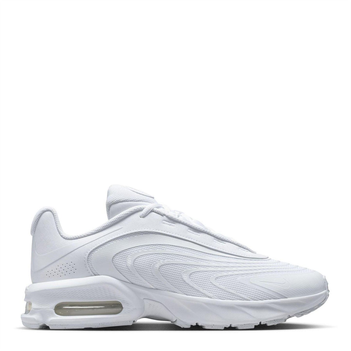 White - Front - Nike Mens Air Max Fire Lace Up Shoes