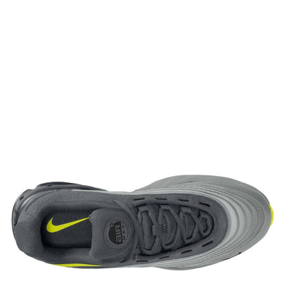 Grey-Volt - Front - Nike Mens Air Max Fire Lace Up Shoes