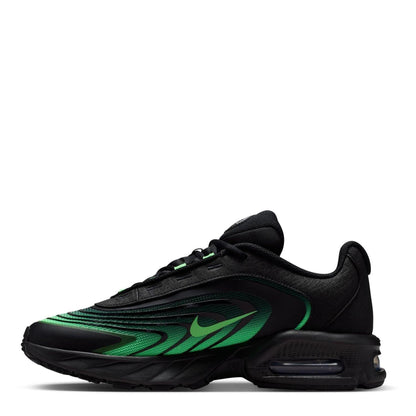Black-Green - Back - Nike Mens Air Max Fire Lace Up Shoes