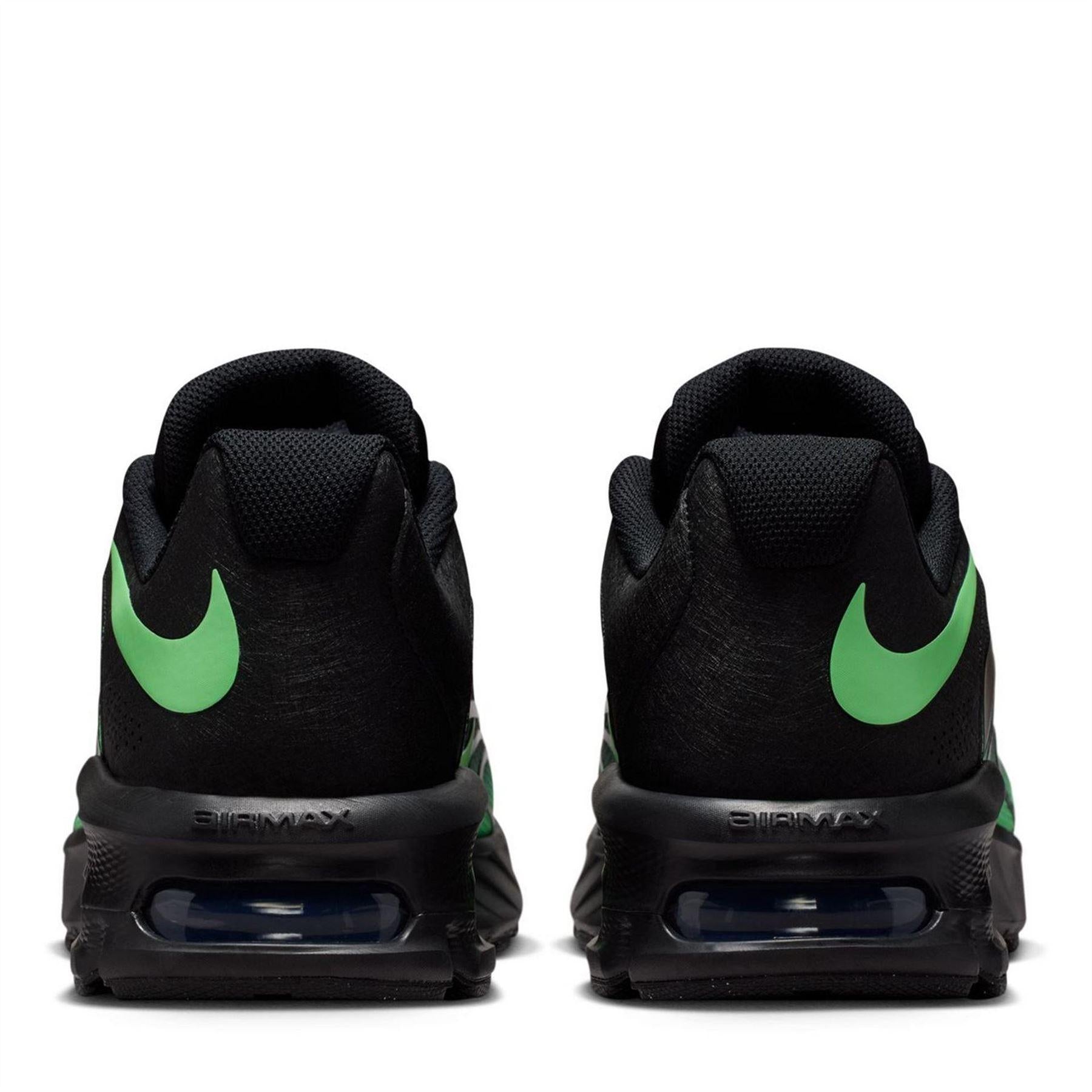 Black-Green - Lifestyle - Nike Mens Air Max Fire Lace Up Shoes