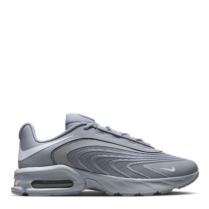 Grey-White - Front - Nike Mens Air Max Fire Lace Up Shoes