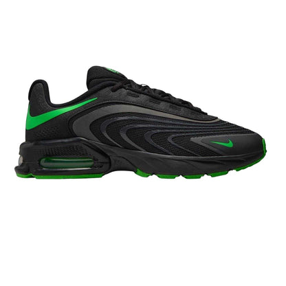 Grey-Green - Front - Nike Mens Air Max Fire Lace Up Shoes