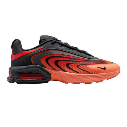 Orange-Grey - Front - Nike Mens Air Max Fire Lace Up Shoes