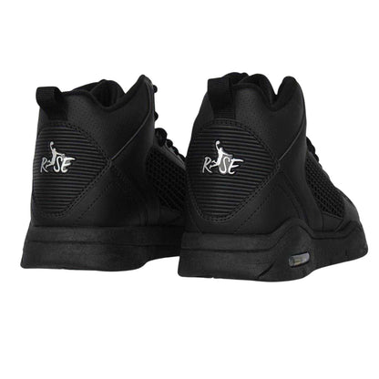Black - Back - Rise Mens Basketball Shoes
