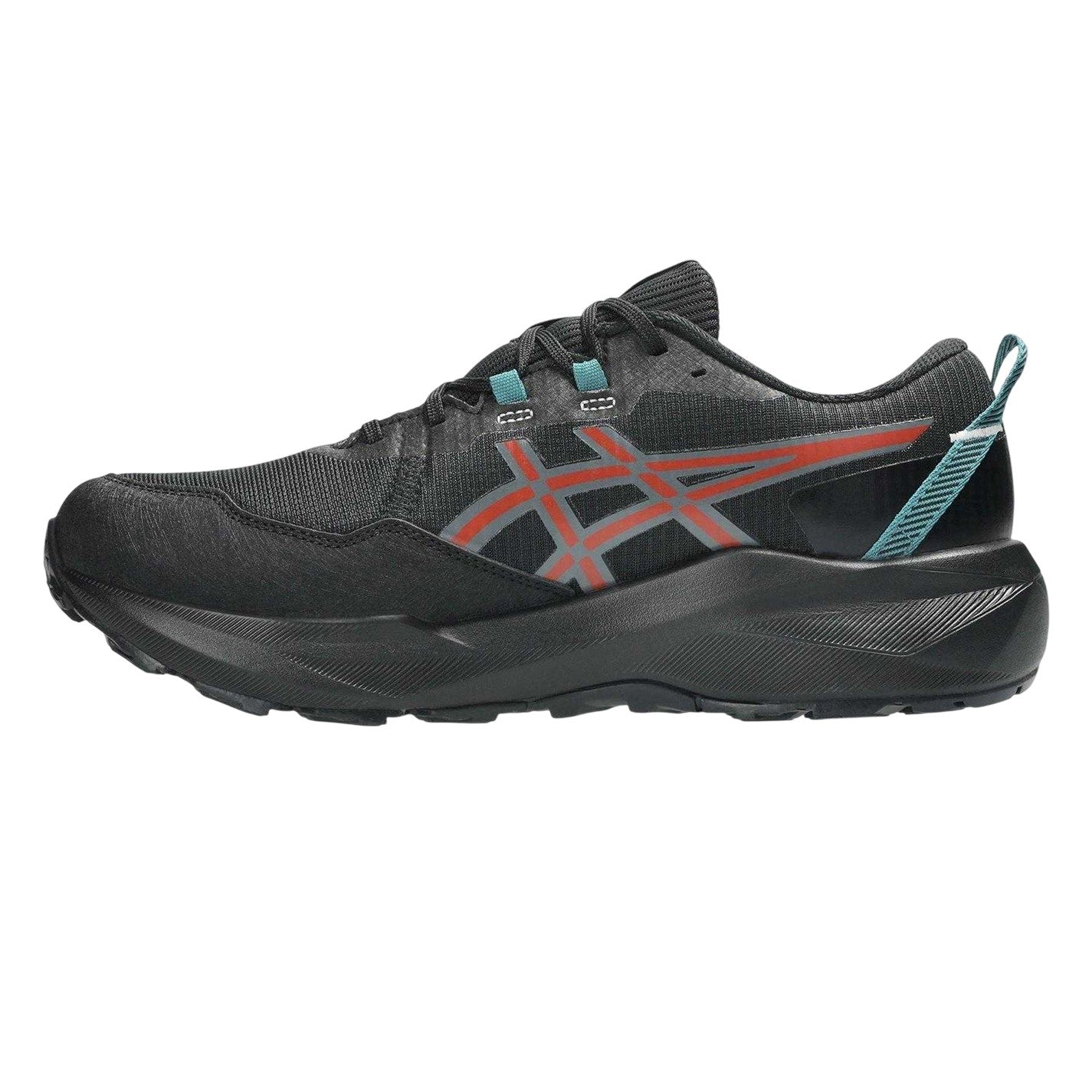 Black - Lifestyle - Asics Mens Venture 11 Trail Waterproof Running Trainers