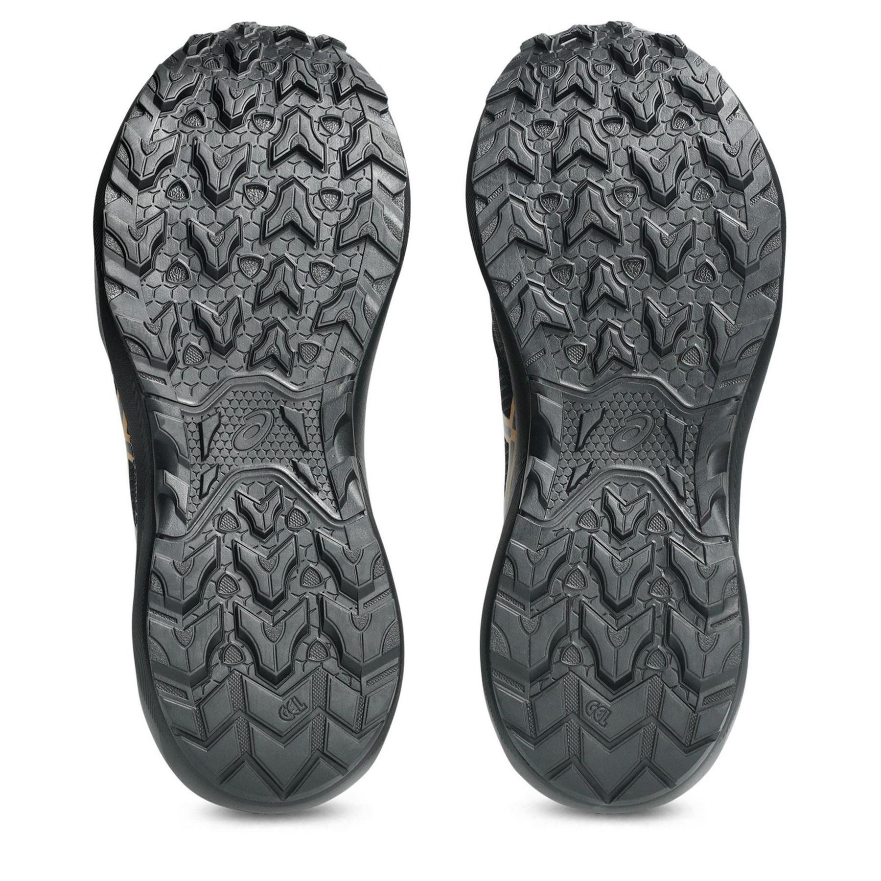 Black-Sandstorm - Lifestyle - Asics Mens Venture 11 Trail Waterproof Running Trainers