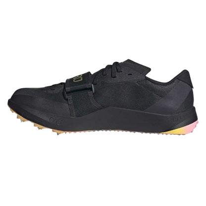 Black-Metallic Metallic - Side - Adidas Mens Adizero Spikes Shoes