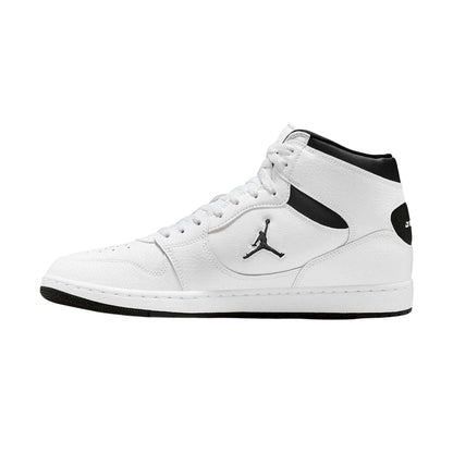 White - Side - Air Mens C Connect High Top Trainers