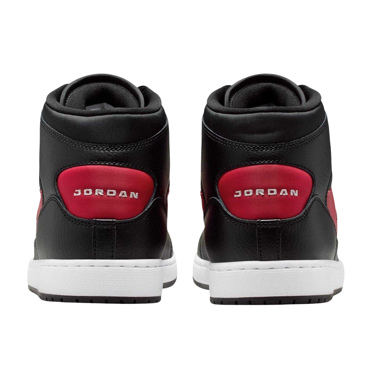 Black-Red - Back - Air Mens C Connect High Top Trainers