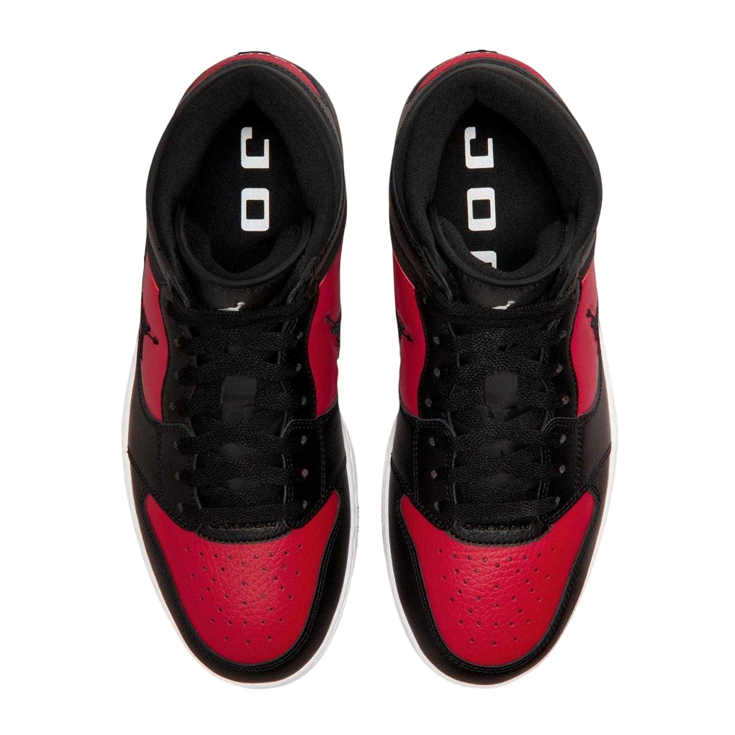 Black-Red - Lifestyle - Air Mens C Connect High Top Trainers