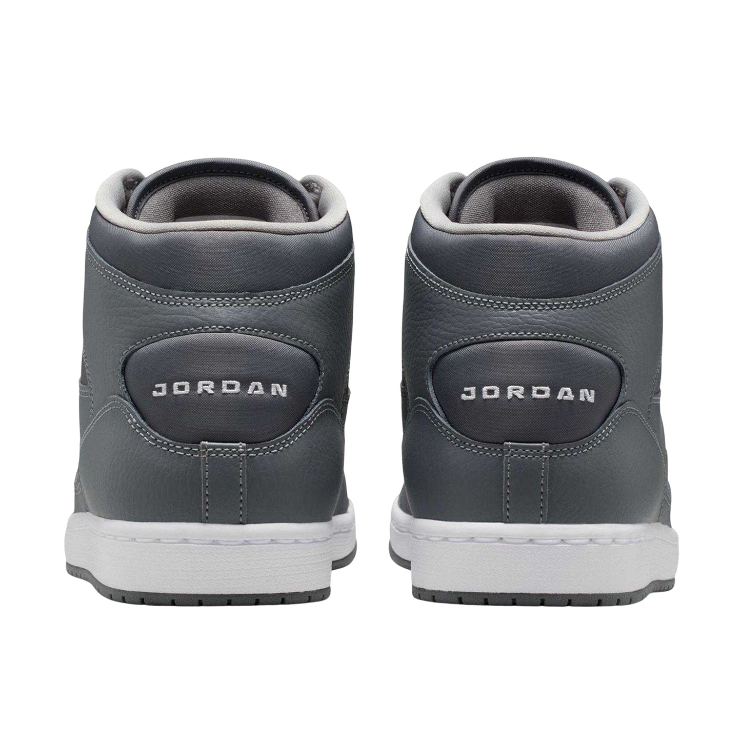 Grey-White - Back - Air Mens C Connect High Top Trainers