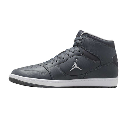 Grey-White - Side - Air Mens C Connect High Top Trainers