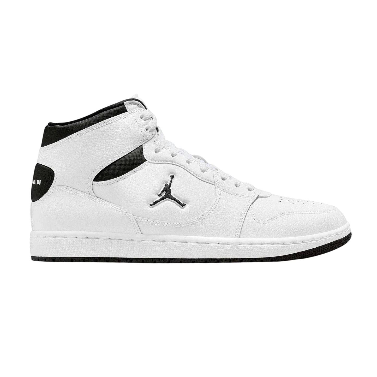 White - Front - Air Mens C Connect High Top Trainers