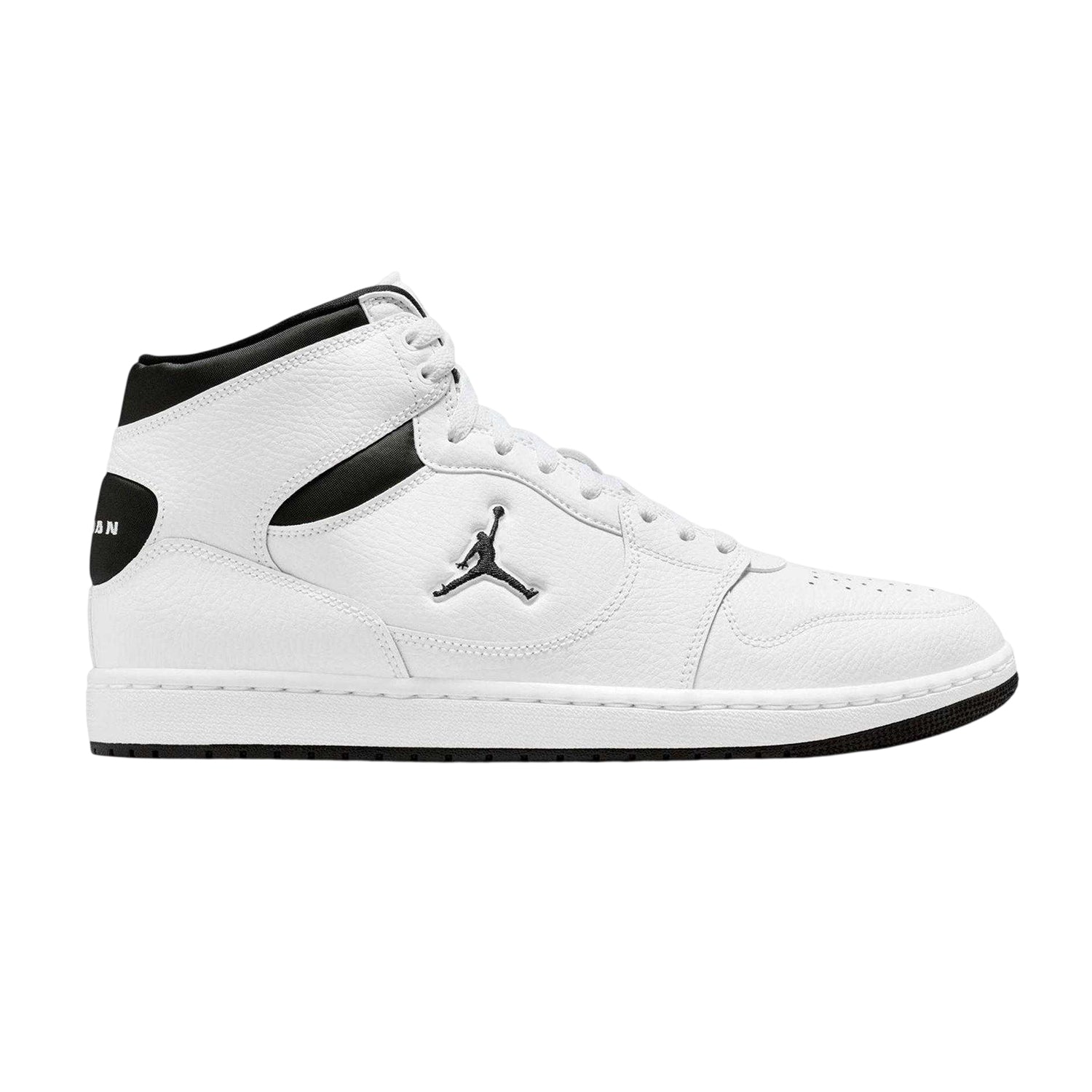 White - Front - Air Mens C Connect High Top Trainers