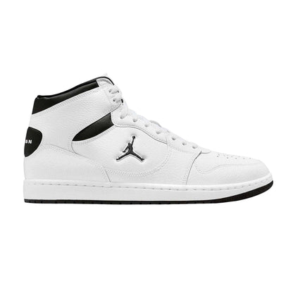 White - Front - Air Mens C Connect High Top Trainers