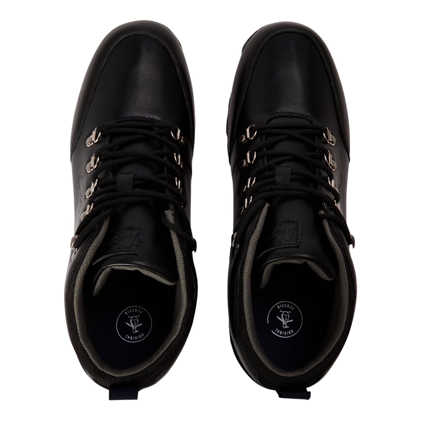 Black - Lifestyle - Original Penguin Mens Hiking Boots