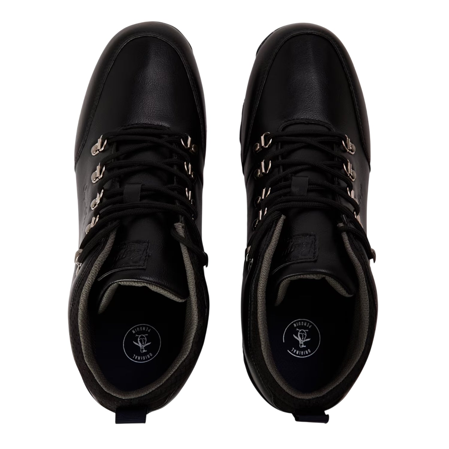 Black - Lifestyle - Original Penguin Mens Hiking Boots