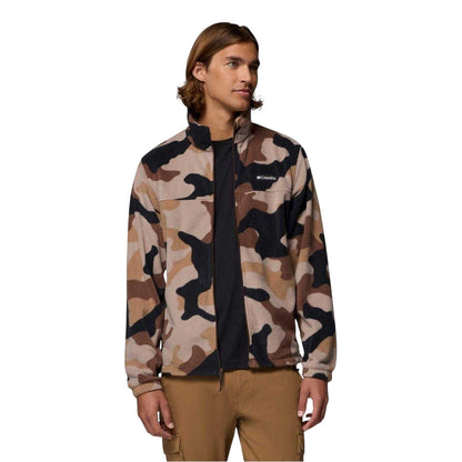 Brown Camo - Pack Shot - Columbia Mens Mountain Fleece Jacket