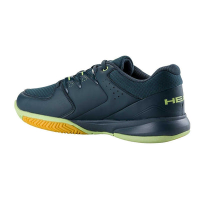 Navy Blue-Lime - Back - Head Mens Grid 3.5 Court Shoes