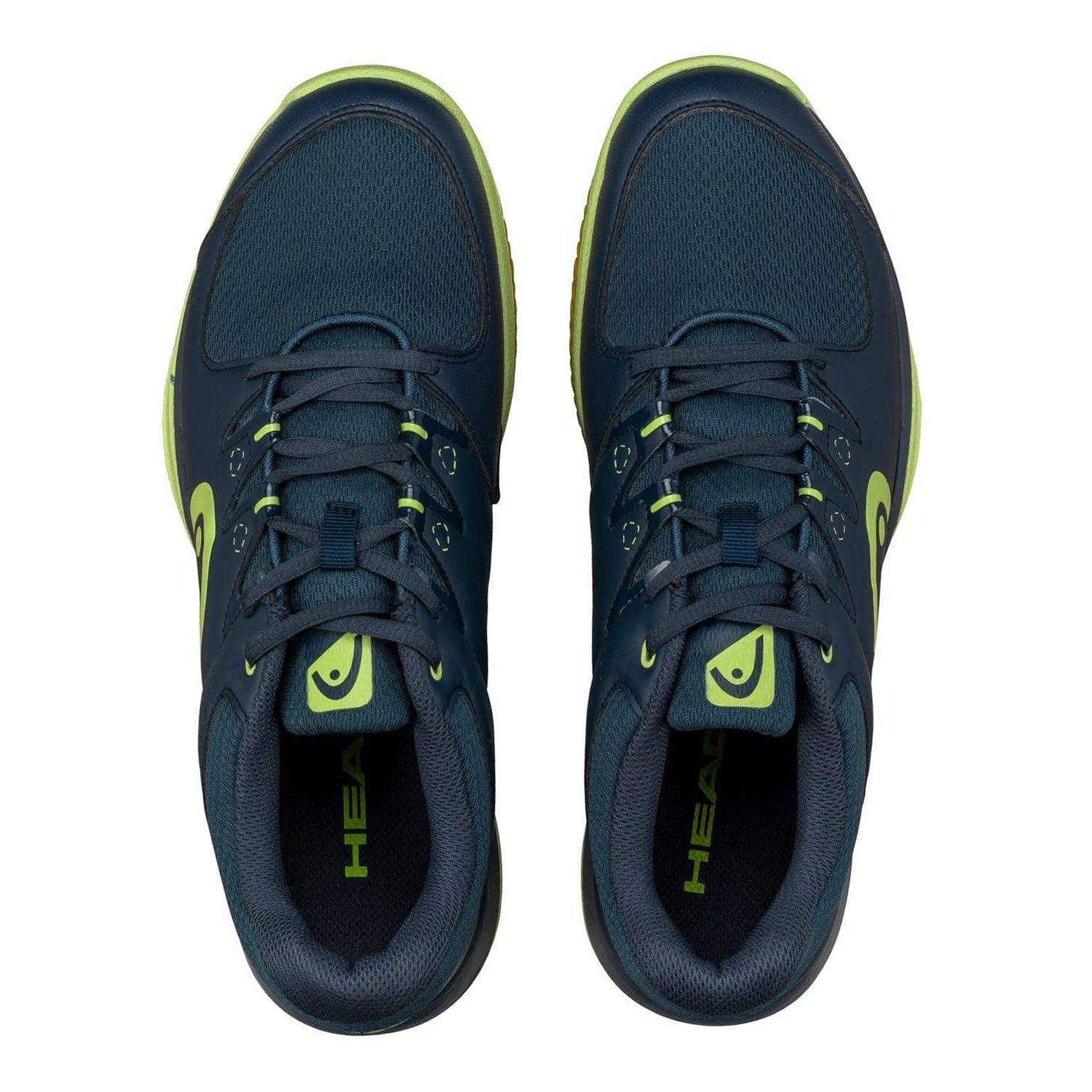 Navy Blue-Lime - Lifestyle - Head Mens Grid 3.5 Court Shoes