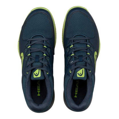 Navy Blue-Lime - Lifestyle - Head Mens Grid 3.5 Court Shoes