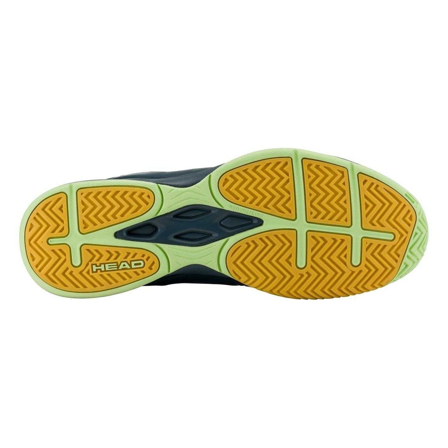 Navy Blue-Lime - Pack Shot - Head Mens Grid 3.5 Court Shoes