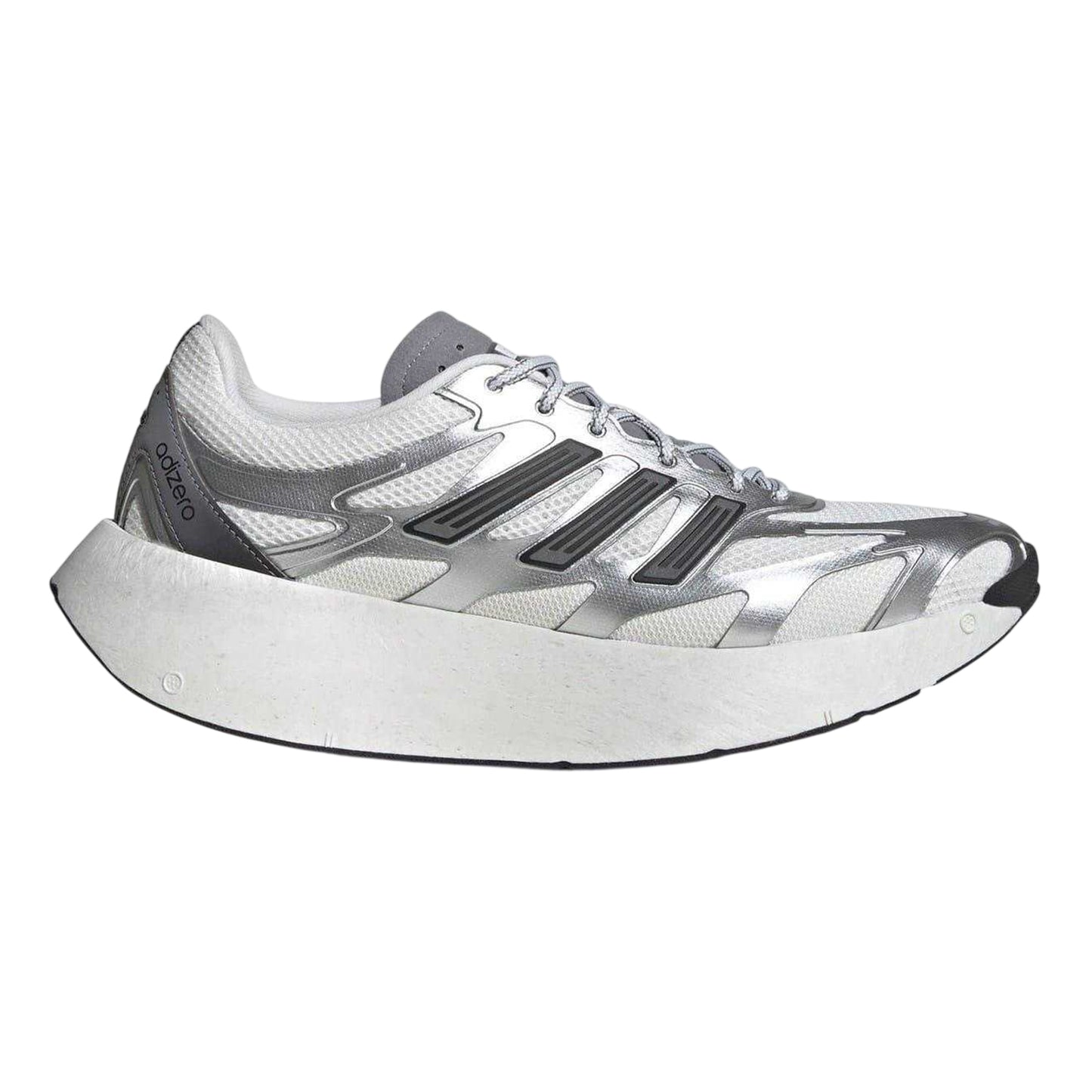 Silver - Front - Adidas Mens Adizero Aruku Trainers