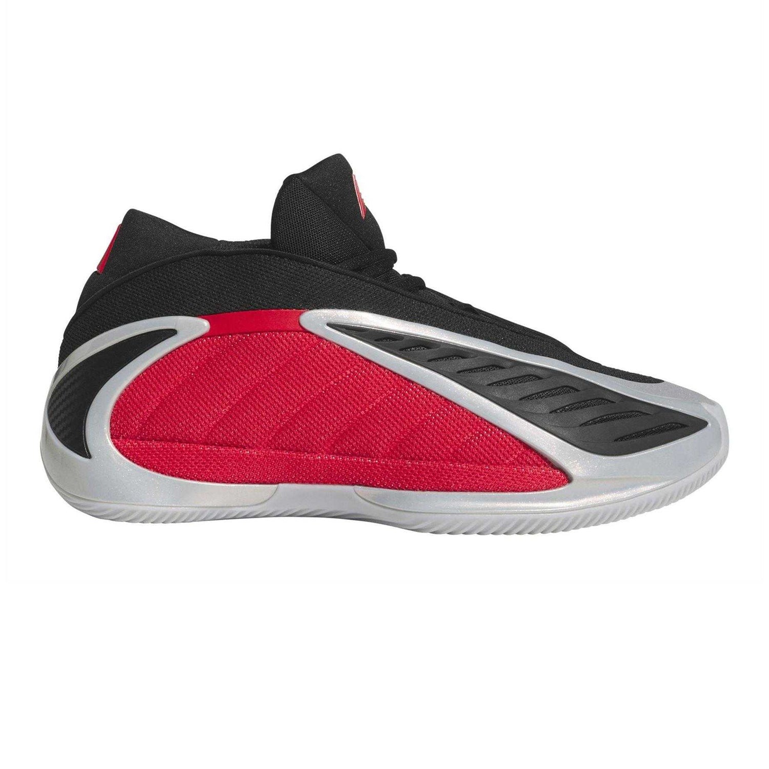 Silver-Red - Front - Adidas Mens Anthony Edwards Mesh Trainers