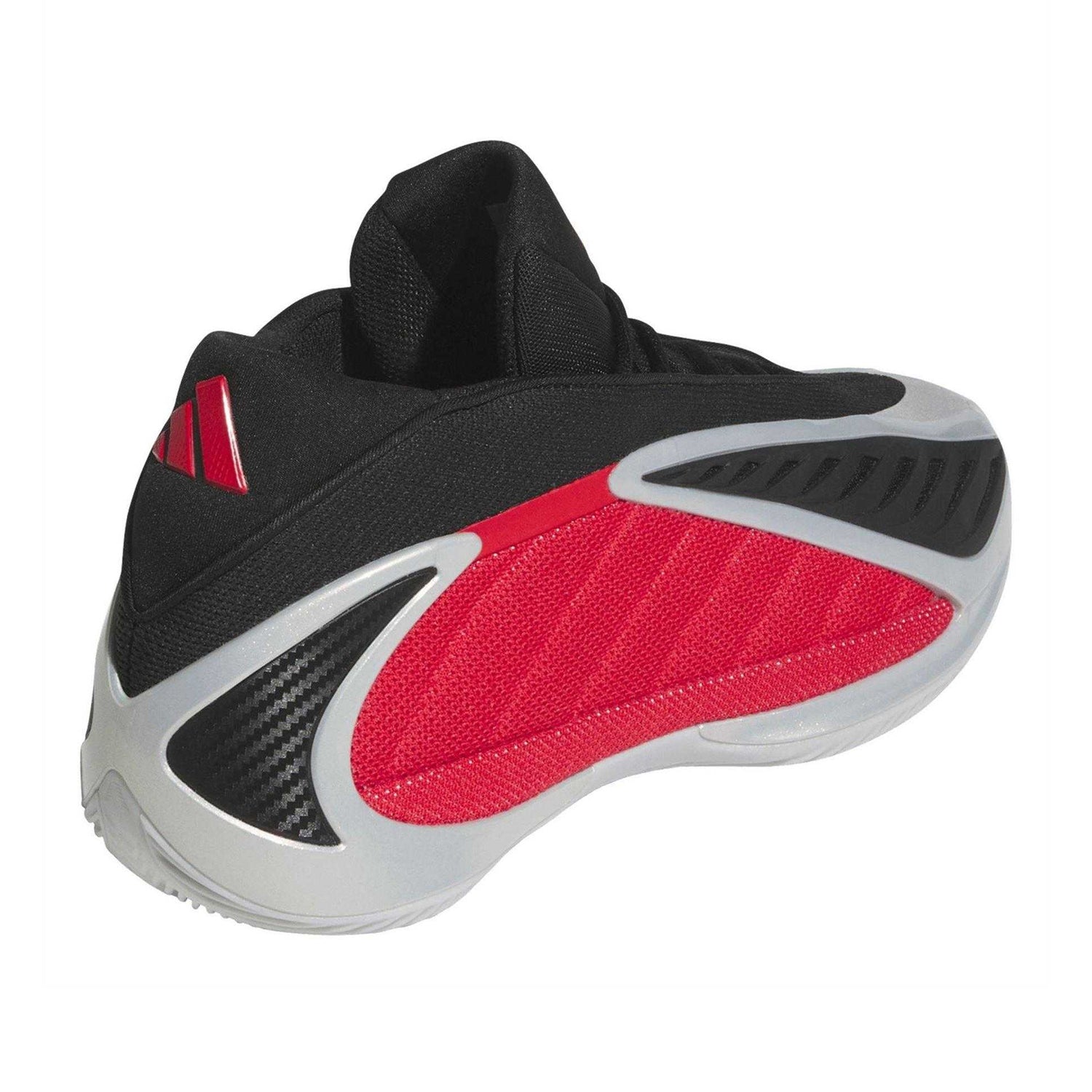 Silver-Red - Back - Adidas Mens Anthony Edwards Mesh Trainers