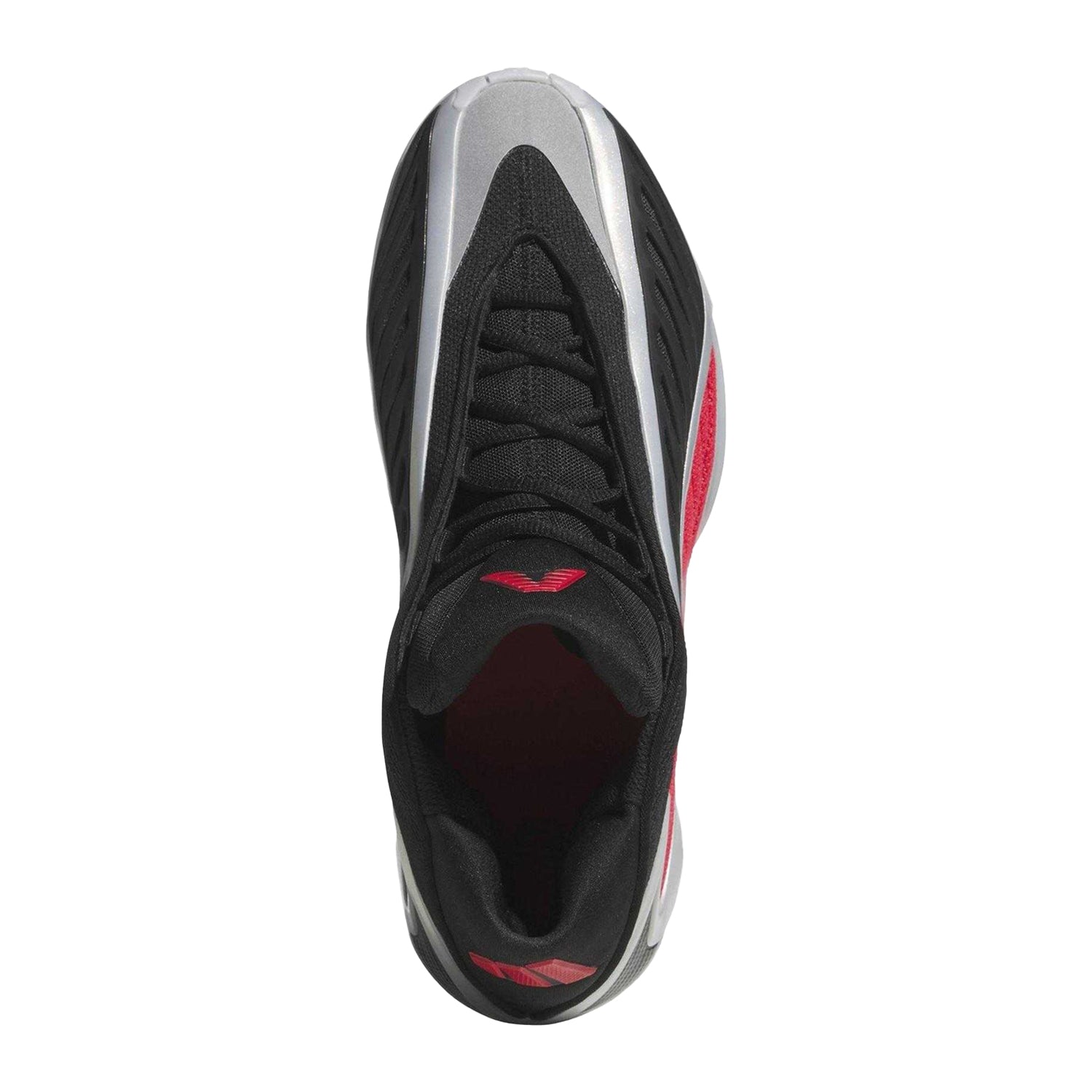Silver-Red - Lifestyle - Adidas Mens Anthony Edwards Mesh Trainers