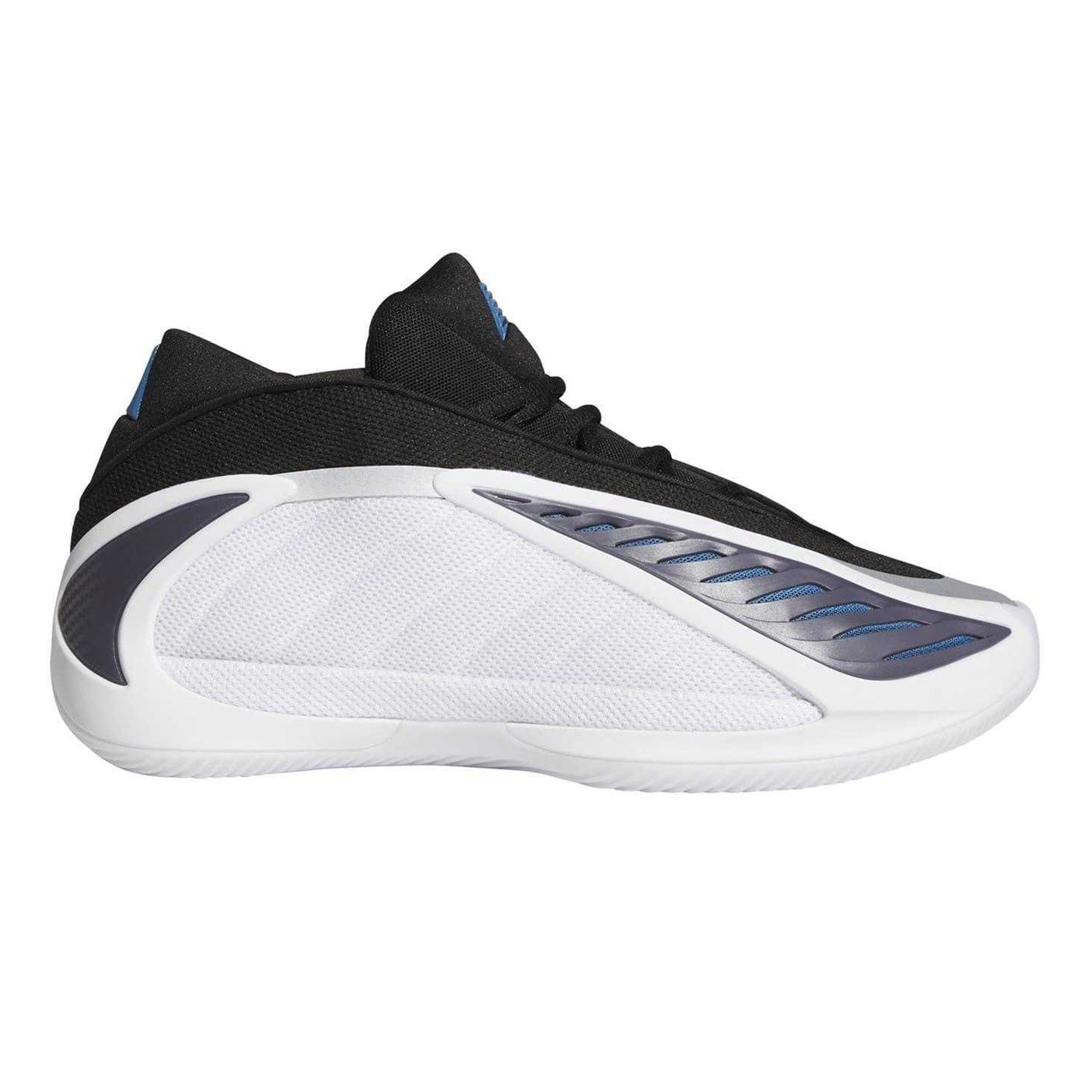 White-Black - Front - Adidas Mens Anthony Edwards Mesh Trainers