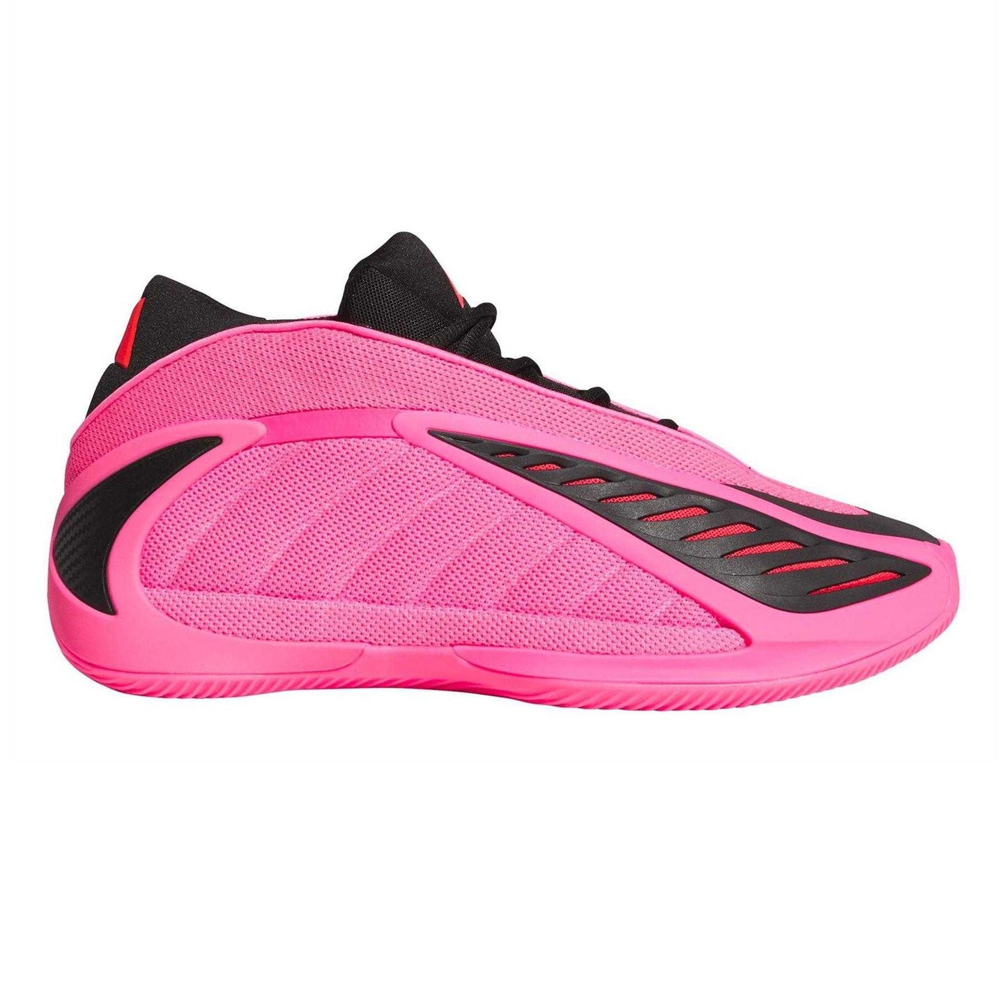 Pink-Black - Front - Adidas Mens Anthony Edwards Mesh Trainers
