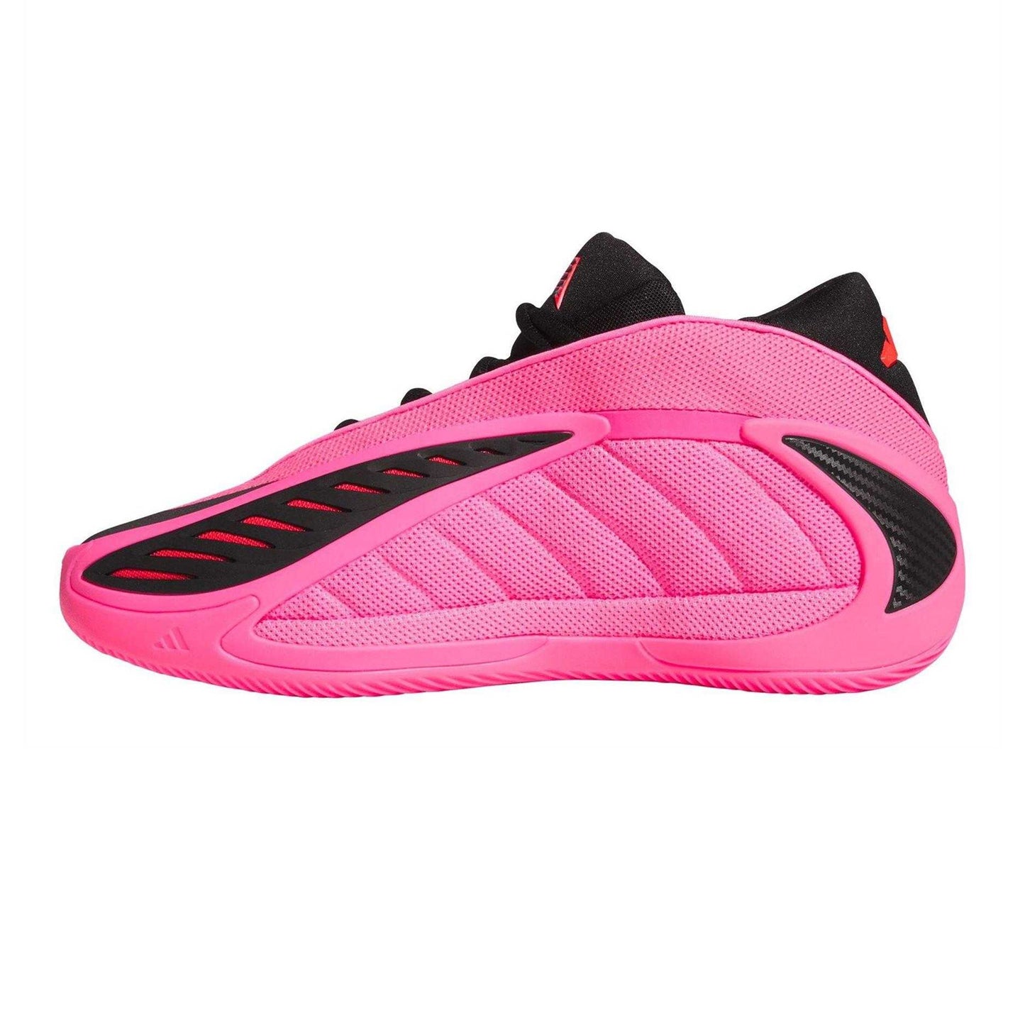 Pink-Black - Side - Adidas Mens Anthony Edwards Mesh Trainers