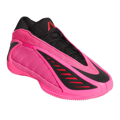 Pink-Black - Pack Shot - Adidas Mens Anthony Edwards Mesh Trainers