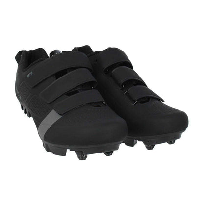 Black - Lifestyle - Pinnacle Mens Maple MTB 61 Leather Cycling Shoes
