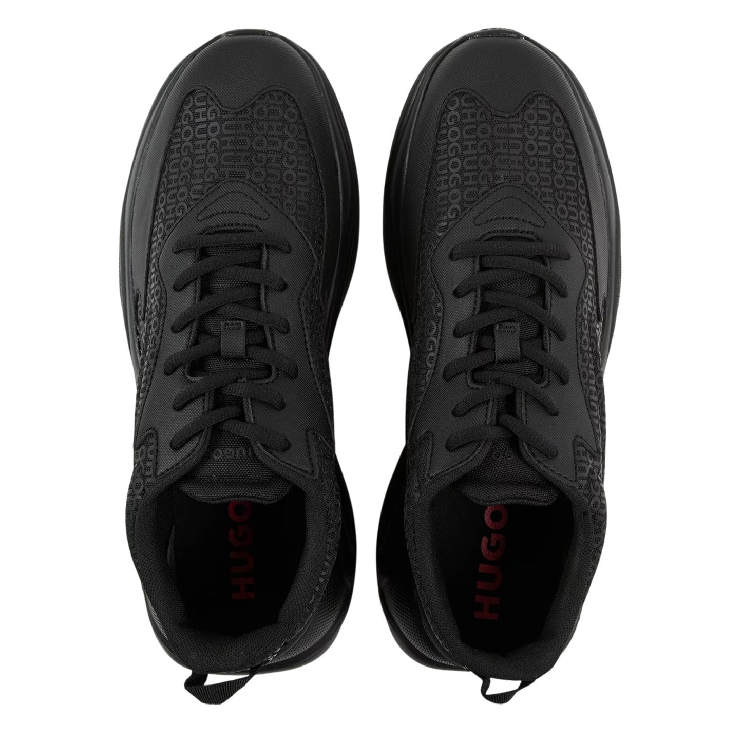 Black - Lifestyle - Hugo Mens Leon Trainers
